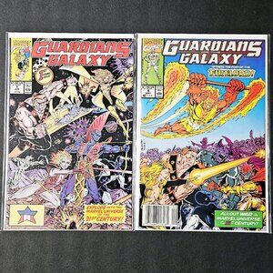 Guardians of the Galaxy #1, #4 Vol. 1 - 2 Book Lot 🔑 issue (1990)